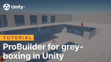 ProBuilder for grey-boxing in Unity | Tutorial