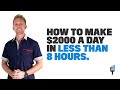 How To Make $2000 in LESS than 8 HOURS A DAY! "Start a Painting Company" | Painting Business Pro