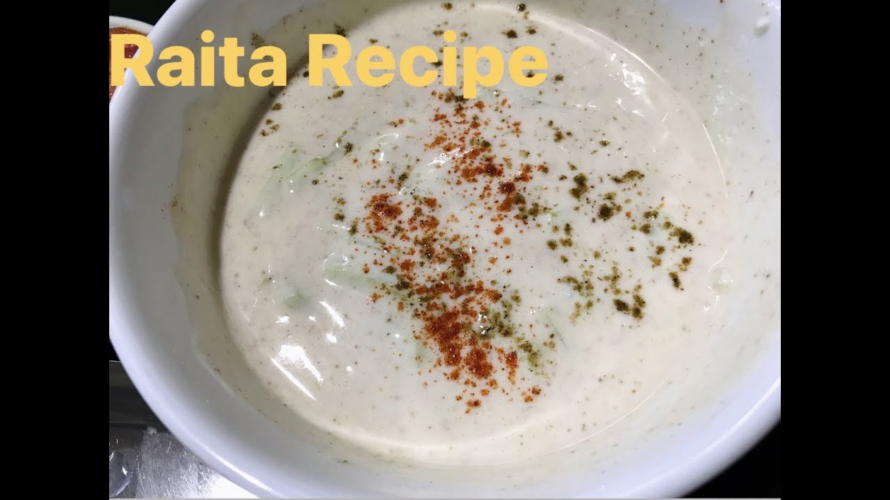 Lose weight fast with Cucumber and Yogurt, Raita Salad quick and