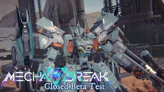 Mecha BREAK CBT - The Sniper and the Raider