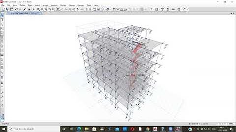 Ep 10. Analysis and Design of G+5 floor Building using ETABS.