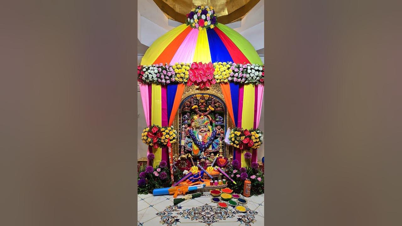 hanuman temple holi