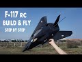 How to build F117 Nighthawk rc airplane - very easy │S-DiY