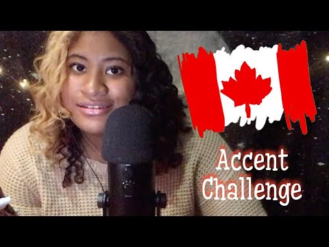 ASMR~ Accent Tag Challenge | Canadian eh! - YouTube