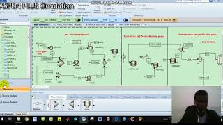 ASPENPLUS simulation for production of ethanol from biomass PART I( any 👇Email: awmos2011@gmail.com)