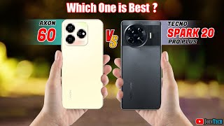 🔥 Duel High Tech! ZTE Axon 60 Vs Tecno Spark 20 Pro Plus Off in a Smartphone Showdown!