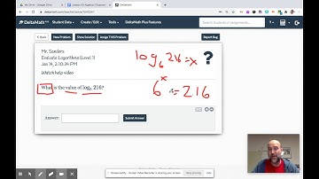 L43a Alg 2 Evaluate Logarithms (Level 1)