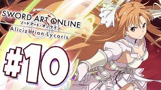 SWORD ART ONLINE: Alicization Lycoris Part 10 Asuna RETURNS! (PS4 Pro) SAO AL Chapter 2-1