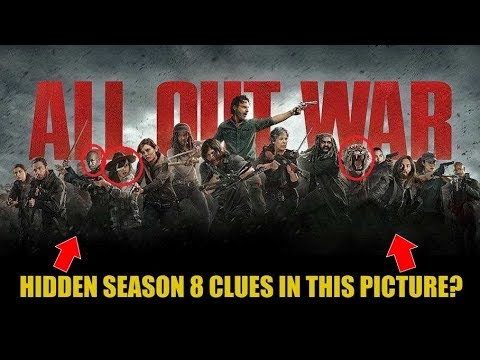 The Walking Dead Season 8 Poster Theory Hidden Clues In This Season 8 Poster Youtube