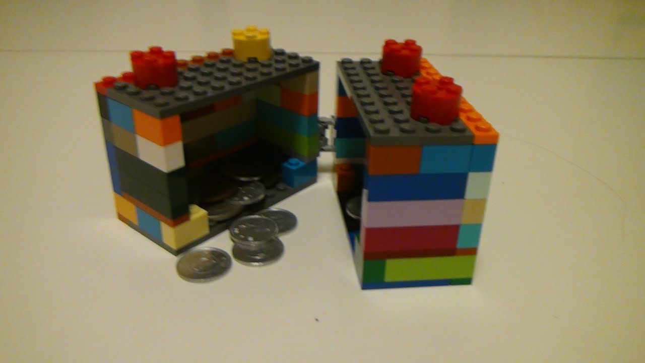DIY Lego brick safe YouTube