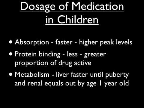 मुलांमध्ये मानसोपचार औषधे (भाग 1) उपचार योजना