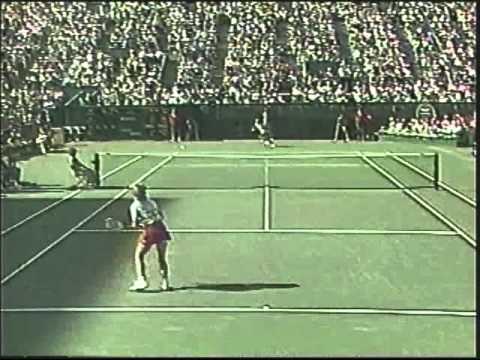 Chris Evert d. Carling Bassett - 1984 US Open SF