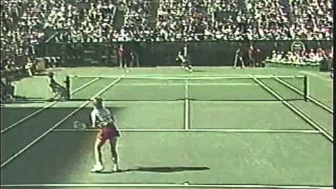 Chris Evert d. Carling Bassett - 1984 US Open SF
