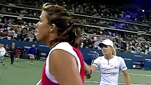 Justine Henin vs Jennifer Capriati 2003 US Open SF...