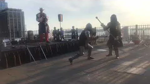 Armored Combat on the Brooklyn Waterfront