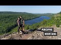 Hiking in the Porcupine Mountains on Michigan’s Upper Peninsula (Escarpment Trail + Presque Isle)