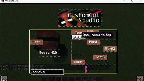 CustomGuiStudio teaser (free script for CustomNPCs)
