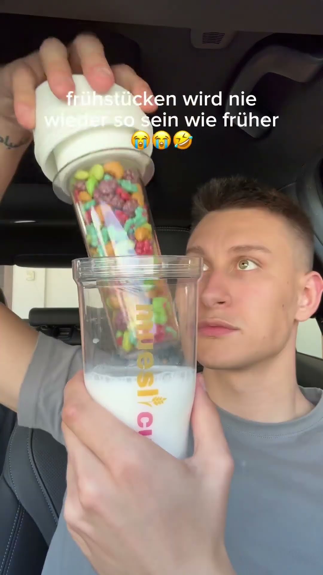 ich kann einfach unterwegs müsli essen… - YouTube