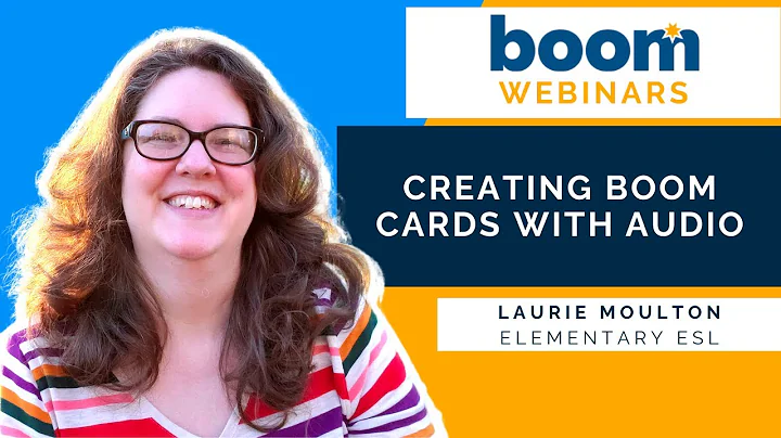 Creating Boom Cards with Audio By Laurie Moulton (...