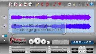 Song Surgeon Version 3 - P/T toggle - Time Stretching Algorithms