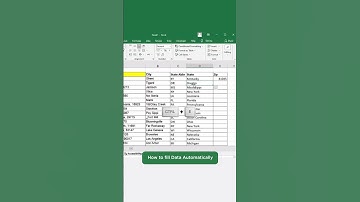 Excel Hacks: Fill Data Automatically @ZellEducation @Zell_Hindi