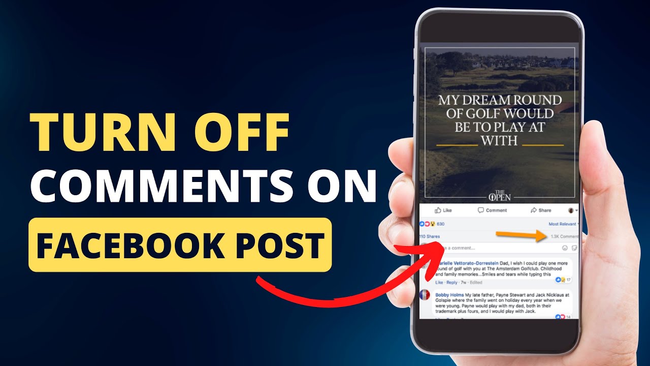 How To Turn Off Comments On Facebook Post | Disable Comments On ...