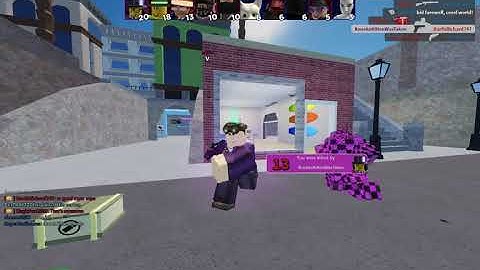 A 1:19 minute of me getting rekt by KonekoKitten in Arsenal Roblox