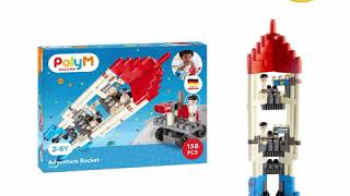 Poly M Adventure Rocket Set
