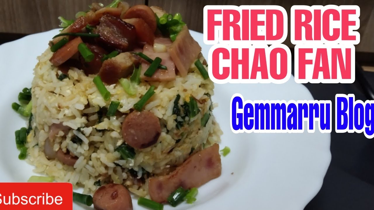 Chao Fan (Fried Rice) - YouTube