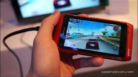 3D Gaming (Asphalt 5 3D Racing) On N8