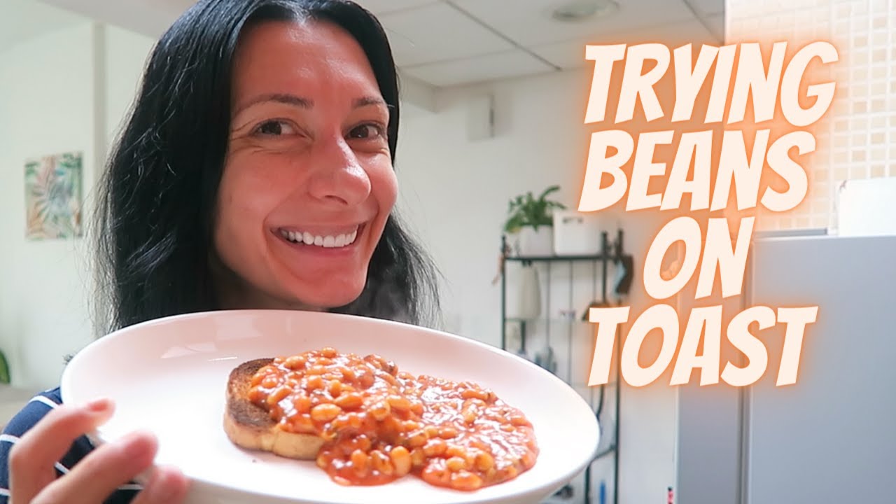 Trying Beans on Toast 😊beansontoasttryingfood YouTube