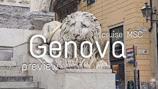 Genova Italy preview. #Cruise #msc день третій / day 3