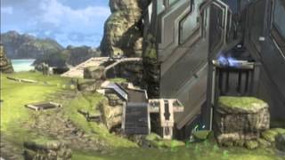 Halo 4 Forge: 10 Point Scorpion Tank Backflip Win!
