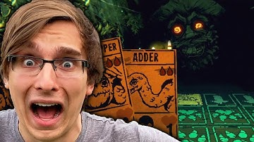 Slimecicle plays a Haunted Card Game