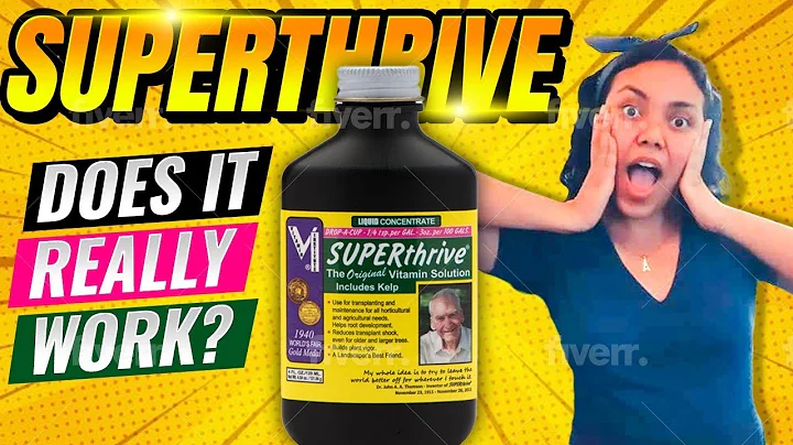 Superthrive: la vitamina per piante che vale la pena?