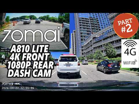 70mai A810 Lite Dash Cam 4G Part 2
