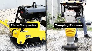Plate Compactor Vs Tamping Rammer Which One Should You Use? Key Differences Explained