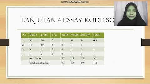 UTS Desain dan Analisis Algoritma - kode soal A - 1817051041 - kelas A - Dewi Lestari
