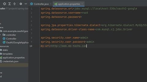 How to access a value defined in the application.properties file in Spring Boot