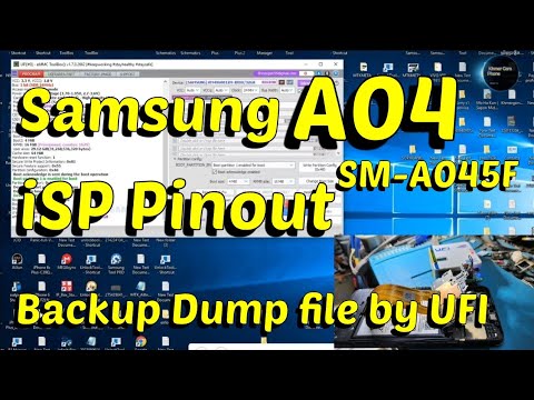 Samsung Galaxy A04 SM-A045F iSP backup Dump file by UFI