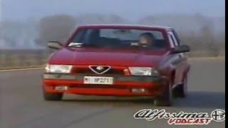 Giancarlo Baghetti prova Alfa SZ-75 Turbo e 33 SW
