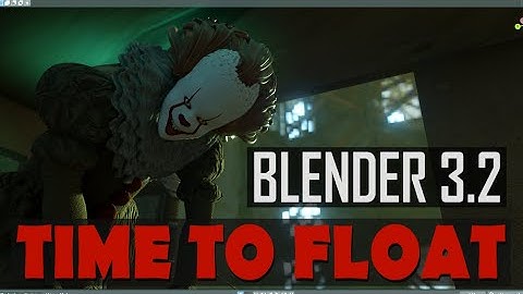 I made Pennywise in Blender 3.2 (tutorial)