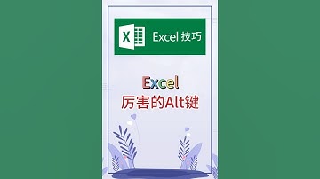 厉害的Alt键，实用技巧。 #excel #办公技巧 #excel技巧 #word #职场