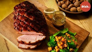 Christmas Glazed Gammon Ham Recipe | Hairy Bikers: Home for Christmas