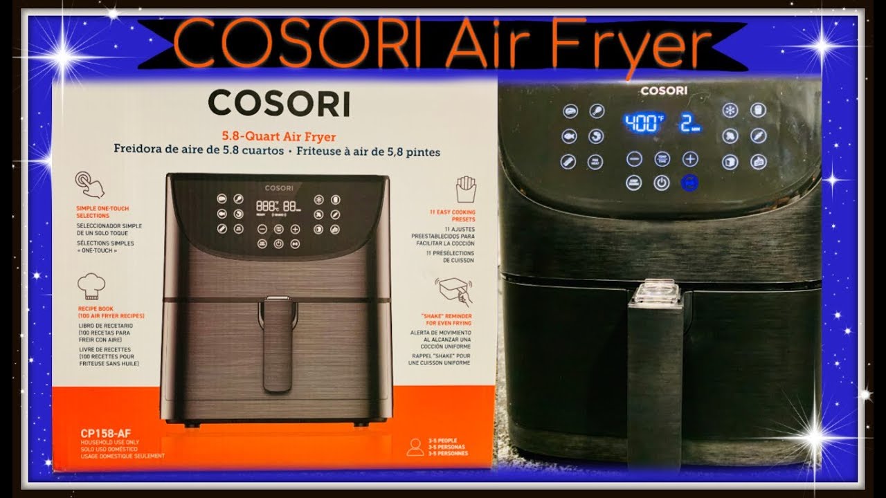 COSORI Air Fryer Unboxing & Review! YouTube