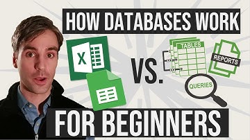Spreadsheets Vs.  Databases For Beginners