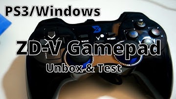 ZD-V USB Wired Gamepad: Unbox & Test