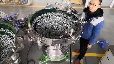 PE film Screw packing machine with 3 bowls