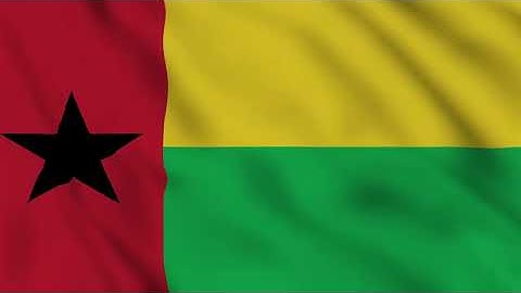 Guinea-Bissau Flag Animation Full Screen | Guinea-Bissau Flag - 4K Green Screen #Guinea-BissauFlag
