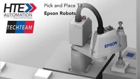Learn all about the Epson T3 All in One SCARA Robot